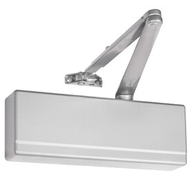 Sargent 281-PSH TB EN Surface Door Closer, Heavy Duty Parallel Hold Open Arm with Positive Stop, Thru Bolts, Sprayed Aluminum Enamel