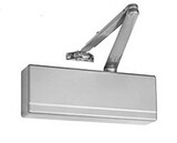 Sargent 281-PS TB 26D LH Surface Door Closer, Heavy Duty Parallel Arm with Positive Stop, Left Hand, Thru Bolts, Satin Chrome