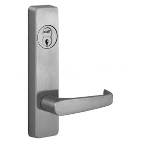 PHI 2908A 630 RHR Apex Series Narrow Stile Trim, Key Controls Lever, A Design Lever, Right Hand Reverse, Satin Stainless Steel