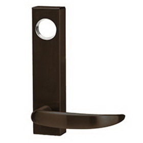 Adams Rite 3080-01-0-3U-US10B Entry Trim, 01 Curve Lever, With Cylinder Hole, Universal, Oil Rubbed Bronze