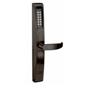 Adams Rite 3090-01-121 eForce Keyless Entry Lever, Keypad, Dark Bronze