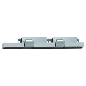 Folger Adam 310-4-3 24D 630 Fail Secure, Complete 24VDC Electric Strike, Double, PK Keeper, 5-5/8" CTC Satin Stainless Steel