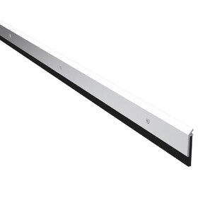 Pemko 315CN 48 Door Bottom Sweep,48",Neoprene Insert,Satin Aluminum Clear Anodized Finish