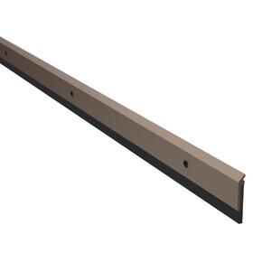 Pemko 315DN 48 Door Bottom Sweep,48",Neoprene Insert,Dark Bronze Anodized Aluminum Finish