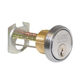 Sargent 34 LE 32D Rim Cylinder, LE Keyway, Satin Stainless Steel