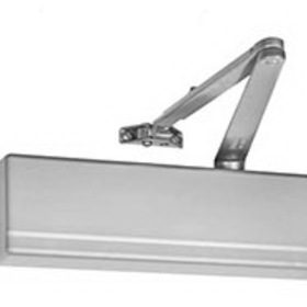 Sargent 351-P3 TB EN Surface Door Closer, Parallel Arm with 1" Offset Bracket for use with Auxiliary Holder/Stop, Thru Bolts, Sprayed Aluminum Enamel