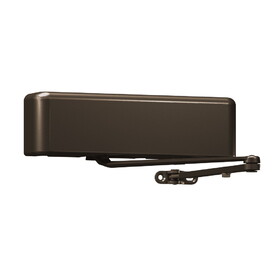 LCN 4021-REG LH 695 DEL Regular Arm Door Closer, Delayed Action, Left Hand, Dark Bronze