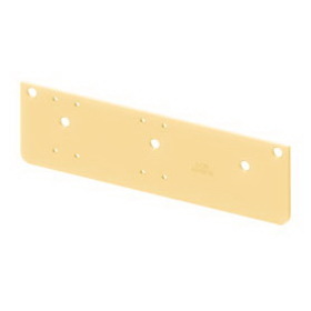 LCN 4040XP-18 632 Drop Plate, Required for Hinge-Side Mount Where Top Rail is Less than 3-3/4", Bright Brass Finish
