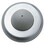 Rockwood 406 US32D Convex Wrought Wall Stop, 1" Projection, 2-1/2" Diameter, Plastic Toggle Fastener, Satin Stainless Steel Finish