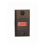 Adams Rite 4089-01-121 Exit Indicator, Inverted Lock, Dark Bronze Finish