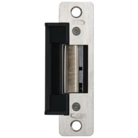 RCI 4104-08 32D Electric Strike, 4-7/8 In. Round Corner Faceplate, For 3/4 In. Projection Latches, 24 VAC/DC, Fail Secure, Satin Stainless Steel