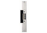 RCI 4119-05 32D Electric Strike, 9 In. Faceplate, For 3/4 In. Projection Latches, 12 VAC/DC, Fail Secure, Satin Stainless Steel