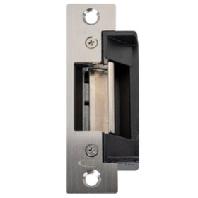 RCI 4314-06 32D Electric Strike, 4-7/8 In. Faceplate, For 3/4 In. Projection Latches, 12 VDC, Fail Safe, Satin Stainless Steel