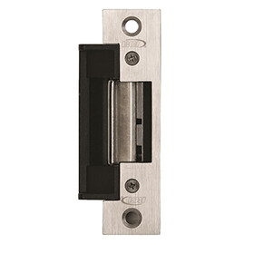 RCI 4314-09 32D Electric Strike, 4-7/8 In. Faceplate, For 3/4 In. Projection Latches, 24 VDC, Fail Safe, Satin Stainless Steel