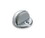 Rockwood 441 US26D Low Dome Stop, 1-1/8" Height, 1-7/8" Diameter, Lead Anchor Fastener, Satin Chrome Finish
