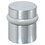 Rockwood 446 US26D Door Stop, 1-1/2" Height, 1-1/4" Base, Plastic and Lead Anchor Fasteners, Satin Chrome Finish