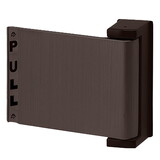 Adams Rite 4590-01-00-313 Flat Deadlatch Paddle, Pull to Left, For 1-3/4 In. Thick Door, RH (or Exterior of LHR), Dark Bronze Anodized