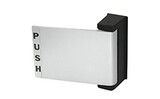 Adams Rite 4590-01-00-628 Flat Deadlatch Paddle, Pull to Left, For 1-3/4 In. Thick Door, RH (or Exterior of LHR), Satin Aluminum