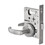 BEST 45H0N14H626 Grade 1 Passage Mortise Lock, 14 Lever, H Rose, Non-Keyed, Satin Chrome Finish, Field Reversible