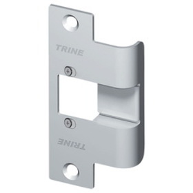 Trine 478X-375-32D 3000 Series Faceplate, 4-7/8" x 1-1/4", 3/8" Extended Lip, Satin Stainless Steel
