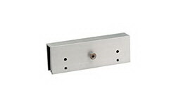 DynaLock 4850 Glass Door Bracket, for use with 2011, 2022, 3000, 3002 Devices, for Double Locks Order Two/Ea