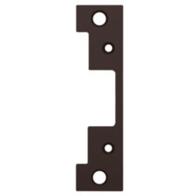 HES 501A 613 Faceplate Only, 5000/5200 Series, 4-7/8" x 1-1/4", Flat with Radius Corners, Oil Rubbed Bronze
