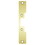 HES 502 630 Faceplate Only, 5000/5200 Series, 7-15/16" x 1-7/16", Flat with Radius Corners, Satin Stainless Steel