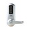 DormaKaba 5041BWL-26D-41 Cylindrical Combination Lever Lock, Passage, 2-3/4" Backset, 1/2" Throw Latch, 6/7-Pin SFIC Prep, Less Core, Satin Chrome