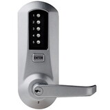 DormaKaba 5041XKWL-26D-41 Cylindrical Combination Lever Lock, Passage, 2-3/4