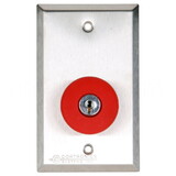 Dortronics 5211-MP23/KR 5210 Series Exit Push Button, 1-9/16