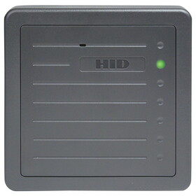 HID 5355AGK09 ProxPro with Wiegand output, Keypad and Terminal Strip, Charcoal Gray,