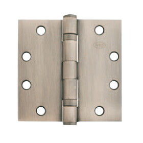 Ives 5BB1 5.0X4.5 652 TW8 CON 5-Knuckle Ball Bearing Hinge,Standard Weight,5" x 4-1/2",8-Wire,Satin Chrome Finish