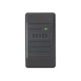 HID 6008B1B00 ProxPoint Plus Reader, Clock and Data output, Designer Black, 18 In. Pigtail
