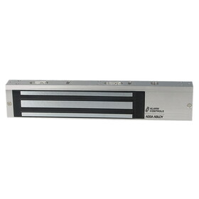 Alarm Controls 600S Maglock, 600LB, 12/24VDC, Single, Aluminum