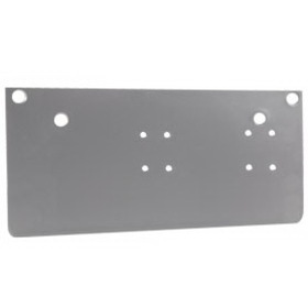 LCN 6440-18PA 689 Drop Plate for Door Mount, Parallel Arm Application, 12-9/32" x 8-5/8" x 3/16", Aluminum Painted Finish