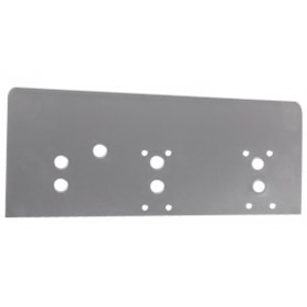 LCN 6440-18TJ 689 Drop Plate for Top Jamb Application, 12-9/32" x 7-1/16" x 3/16", Aluminum Painted Finish