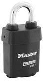 Master Lock Company 6621WO Pro Series Door Key Compatible Weather Tough Padlocks