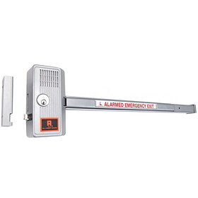 Alarm Lock 700WPXUS28 Sirenlock Panic Exit Alarm, 36", Weatherproof, 2-Minute Alarm Cutoff or Manual Reset, Aluminum