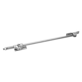 Glynn Johnson 703S-SP28 Heavy Duty Surface Overhead Stop Only, Size 3, Aluminum Painted Finish, Non-Handed