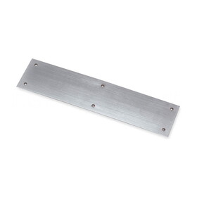 Rockwood 70B US32D Push Plate, 3-1/2" by 15", Standard Gauge 0.050, Satin Stainless Steel Finish