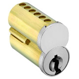 Arrow 7100CRP-UCX1D 26D SFIC Core, 7-Pin, Uncombinated, 1D Keyway, Plain Face, No Logo, Satin Chrome