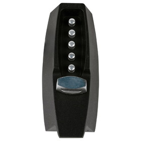 DormaKaba 7108-19-41 Combination Deadbolt, 2-3/8" Backset, Black