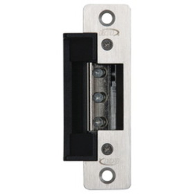 RCI 7114-05D 32D Electric Strike, 4-7/8 In. Faceplate, For 3/4 In. Projection Latches, 12 VDC, Fail Secure, Satin Stainless Steel