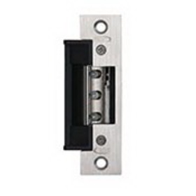 RCI 7114-07 32D Electric Strike, 4-7/8 In. Faceplate, For 3/4 In. Projection Latches, 24 VAC, Fail Secure, Satin Stainless Steel