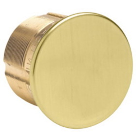 Kaba Ilco 7180DC-04 1-1/8" Dummy Mortise Cylinder, Satin Brass