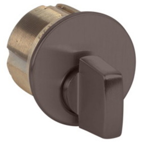 Kaba Ilco 7181TK1-10B 1-1/8" Turn Knob Mortise Cylinder, Standard (863G) Cam, Oil Rubbed Bronze