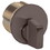 Kaba Ilco 7161TK2-10B 1" Turn Knob Mortise Cylinder, Adams Rite (863A) Cam, Oil Rubbed Bronze