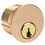 Kaba Ilco 7185SC1-10-KA 42642 1-1/8" Mortise Cylinder, 5-Pin, Drilled 6, Schlage C Keyway, Standard (863G) Cam, Keyed Alike 42642, Satin Bronze