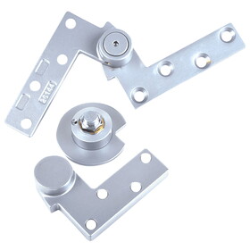 Ives 7222 SET LH US26D Pivot Set,3/4" Offset,Left Hand,Satin Chrome