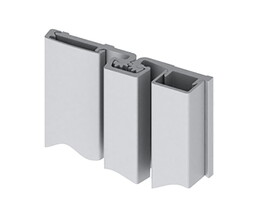 Hager 780-157HD 95 CLR Full Surface Continuous Geared Hinge,Heavy Duty,95",Satin Aluminum Clear Anodized Finish